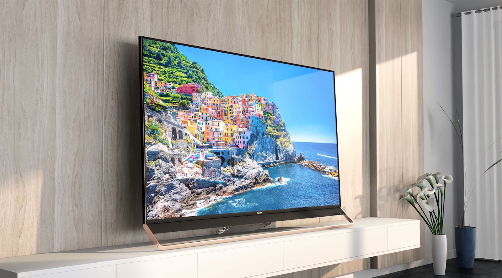 Лучшие телевизоры full. Hisense TV 2022. Телевизор 2,5м диагональ цена.