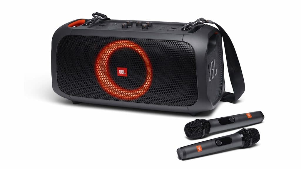 JBL gets the party started with battery Bluetooth karaoke Pickr