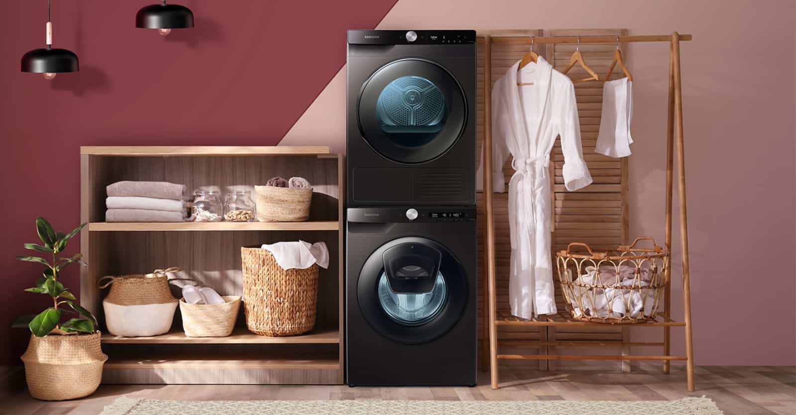 samsung tower washer and dryer