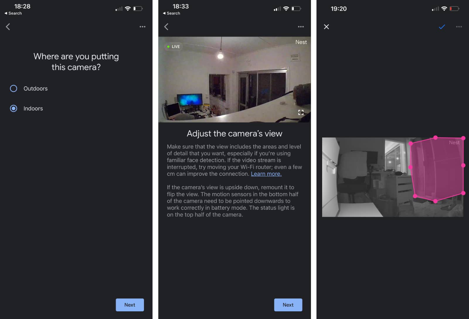 camera works with nest